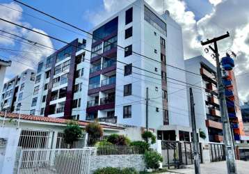 Cobertura com 3 dormitórios à venda, 133 m² por r$ 1.150.000,00 - cabo branco - joão pessoa/pb