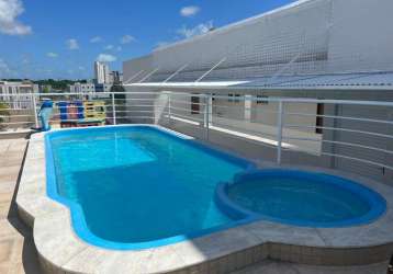 Apartamento com 2 dormitórios à venda por r$ 200.000,00 - água fria - joão pessoa/pb
