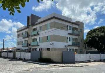 Apartamento com 2 dormitórios à venda, 60 m² por r$ 299.000,00 - bairro dos ipês - joão pessoa/pb