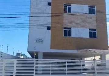 Apartamento com 2 dormitórios à venda por r$ 162.000,00 - cidade dos colibris - joão pessoa/pb