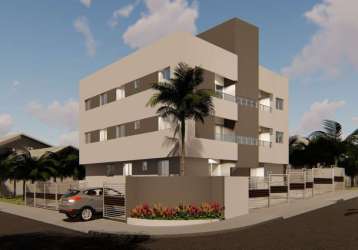 Apartamento com 2 dormitórios à venda por r$ 155.000,00 - paratibe - joão pessoa/pb