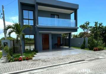 Casa com 4 dormitórios à venda, 220 m² por r$ 960.000 - village jacumã - conde/pb