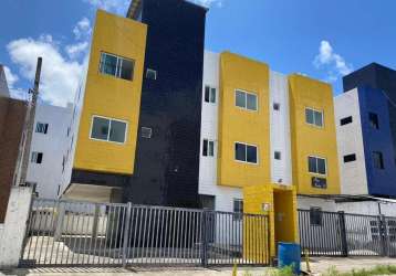 Apartamento com 2 dormitórios à venda por r$ 135.000,00 - gramame - joão pessoa/pb