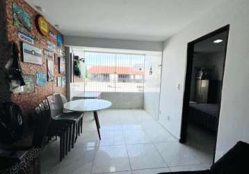 Apartamento com 3 dormitórios à venda, 101 m² por r$ 379.000,00 - camboinha - cabedelo/pb