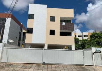 Apartamento com 3 dormitórios à venda por r$ 220.000,00 - jardim cidade universitária - joão pessoa/pb