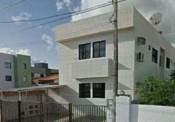 Apartamento com 2 dormitórios à venda, 54 m² por r$ 140.000 - joão paulo ii - joão pessoa/pb