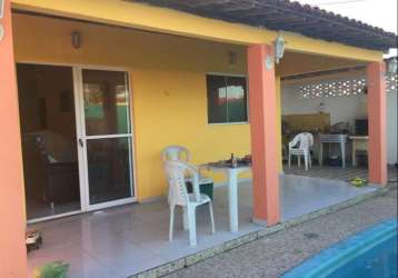 Casa + terreno com 3 dormitórios à venda, 120 m² por r$ 270.000 - baia da traicao - baía da traição/pb