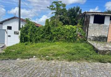 Terreno à venda, 210 m² por r$ 100.000 - cruz das armas - joão pessoa/pb