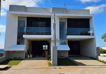 Sobrado com 3 dormitórios à venda, 129 m² por r$ 830.000 - loteamento morada das flores - cambé/pr