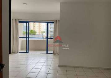 Apartamento com 3 dormitórios, 84 m² - venda por r$ 590.000,00 ou aluguel por r$ 4.110,00/mês - jardim aquarius - são josé dos campos/sp