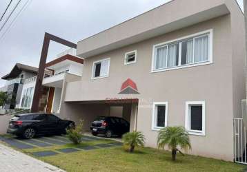 Casa com 4 dormitórios à venda, 330 m² por r$ 2.550.000,00 - condomínio residencial jaguary - são josé dos campos/sp