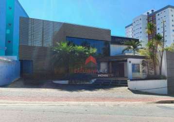 Ponto, 950 m² - venda por r$ 6.000.000,00 ou aluguel por r$ 30.000,00/mês - urbanova - são josé dos campos/sp