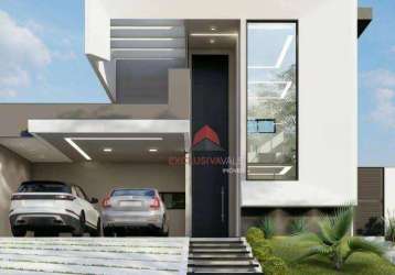 Casa à venda, 180 m² por r$ 1.275.000,00 - condomínio santa mônica - caçapava/sp