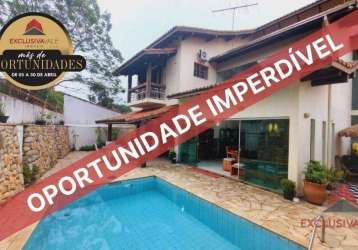 Casa com 3 dormitórios à venda, 375 m² por r$ 2.350.000,00 - jardim esplanada - são josé dos campos/sp