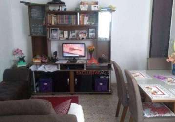 Apartamento de 2 quartos, 1 vaga de garagem, b. estiva, taubaté-sp