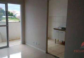 Apartamento com 2 dormitórios à venda, 61 m² por r$ 234.000,00 - jardim santa catarina - taubaté/sp