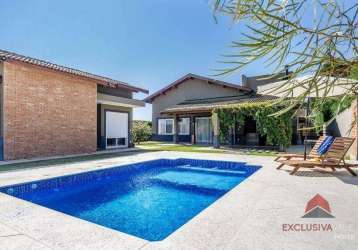 Casa com 4 dormitórios à venda, 433 m² por r$ 3.400.000,00 - chácaras cataguá - taubaté/sp