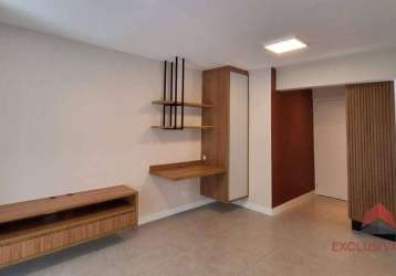 Apartamento para alugar, 51 m² por r$ 4.000,00/mês - jardim aquarius - são josé dos campos/sp