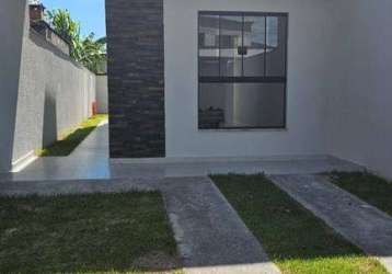 Casa com 2 dormitórios à venda, 81 m² por r$ 400.000 - porto novo - caraguatatuba/sp