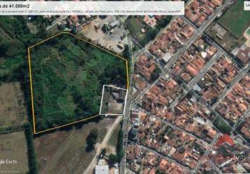 Área à venda, 46000 m² por r$ 39.100.000,00 - jardim santa maria - jacareí/sp