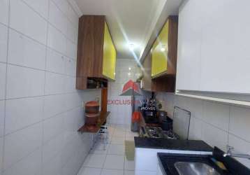 Apartamento com 2 dormitórios à venda, 65 m² por r$ 410.000,00 - jardim américa - são josé dos campos/sp