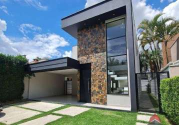 Casa com 3 dormitórios à venda, 242 m² por r$ 1.850.000,00 - condomínio taubaté village  - taubaté/sp