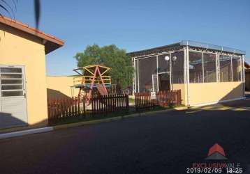 Casa em condomínio com 2 dormitórios à venda 50 m² por r$ 240.000 - vila das flores - são josé dos campos/sp