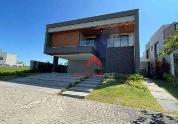 Casa com 5 dormitórios à venda, 379 m² por r$ 3.600.000,00 - condomínio residencial alphaville ii - são josé dos campos/sp