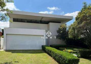 Casa com 3 suítes à venda, 570 m² por r$ 5.800.000 - residencial melville - santana de parnaíba/sp