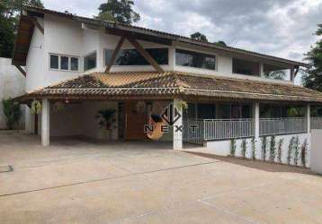 Casa com 6 dormitórios à venda, 520 m² por r$ 1.980.000 - parque jaguari (fazendinha) - santana de parnaíba/sp