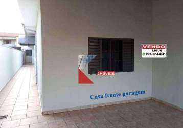 Duas casas (frente e fundo)  edícula com 3 dormitórios à venda, 120 m² por r$ 350.000 - jardim pântano - santa bárbara d'oeste/sp