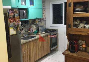 Apartamento com 2 dormitórios à venda, 70 m² por r$ 320.000 - centro - americana/sp