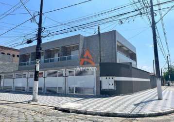 Casa em condomínio fechado com 2 quartos à venda na avenida presidente castelo branco, 15216, balneário maracanã, praia grande, 65 m2 por r$ 370.000