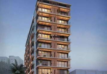 Apartamento com 1 dormitório à venda, 53 m² por r$ 922.000,00 - batel - curitiba/pr - ap6346