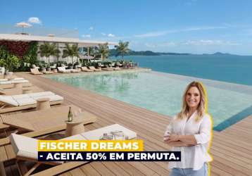 Apartamento 4 quartos frente mar à venda no ed. fischer dreams balneário camboriú