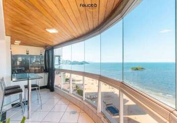 Apartamento frente mar à venda em balneário camboriú com 2 quartos