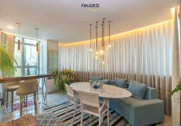 Apartamento à venda em balneário camboriú com 3 suítes