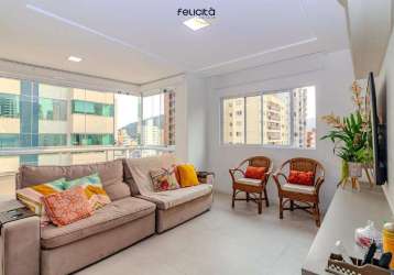 Apartamento à venda na 2ª quadra de balneário camboriú com 3 suítes