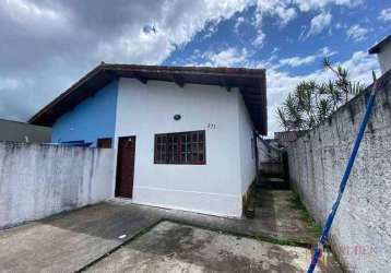 Casa com 1 dormitório à venda, 42 m² por r$ 240.000,00 - albatróz - bertioga/sp