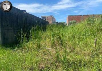 Terreno com 150 metros quadrados à venda, bairro luizamar mirim, itanhaém, são paulo,