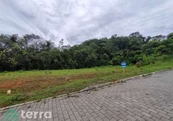 Terreno à venda no estrada das areias, indaial , 407 m2 por r$ 310.000