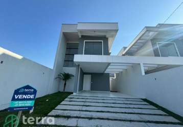 Casa com 3 quartos à venda em benedito, indaial , 127 m2 por r$ 550.000