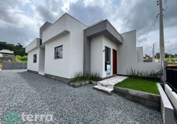 Casa com 2 quartos à venda no warnow, indaial , 55 m2 por r$ 340.000