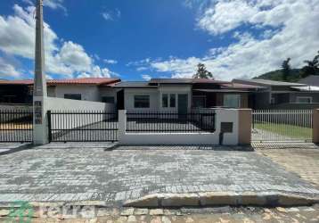 Casa com 2 quartos para alugar no warnow, indaial , 65 m2 por r$ 1.450