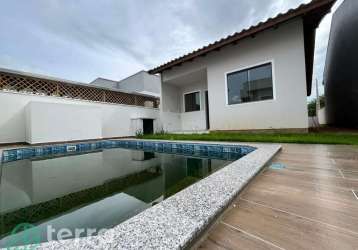 Casa com 3 quartos à venda em benedito, indaial , 74 m2 por r$ 450.000