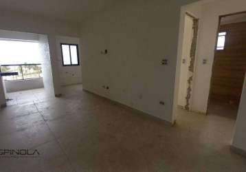 Apartamento com 2 dormitórios à venda, 53 m² por r$ 406.000,00 - maracanã - praia grande/sp