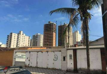 Terreno à venda, 1000 m² por r$ 2.800.000,00 - aviação - praia grande/sp