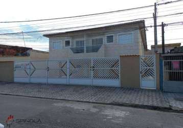 Casa com 2 dormitórios à venda, 58 m² por r$ 230.000,00 - jardim anhangüera - praia grande/sp