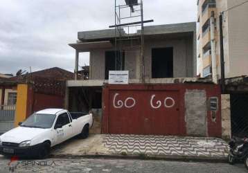 Sobrado com 2 dormitórios à venda, 58 m² por r$ 300.000,00 - aviação - praia grande/sp