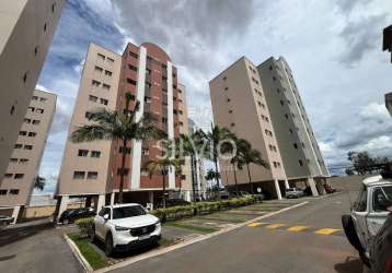 Apartamento 1 quarto para locação no residencial costa dourada, águas claras